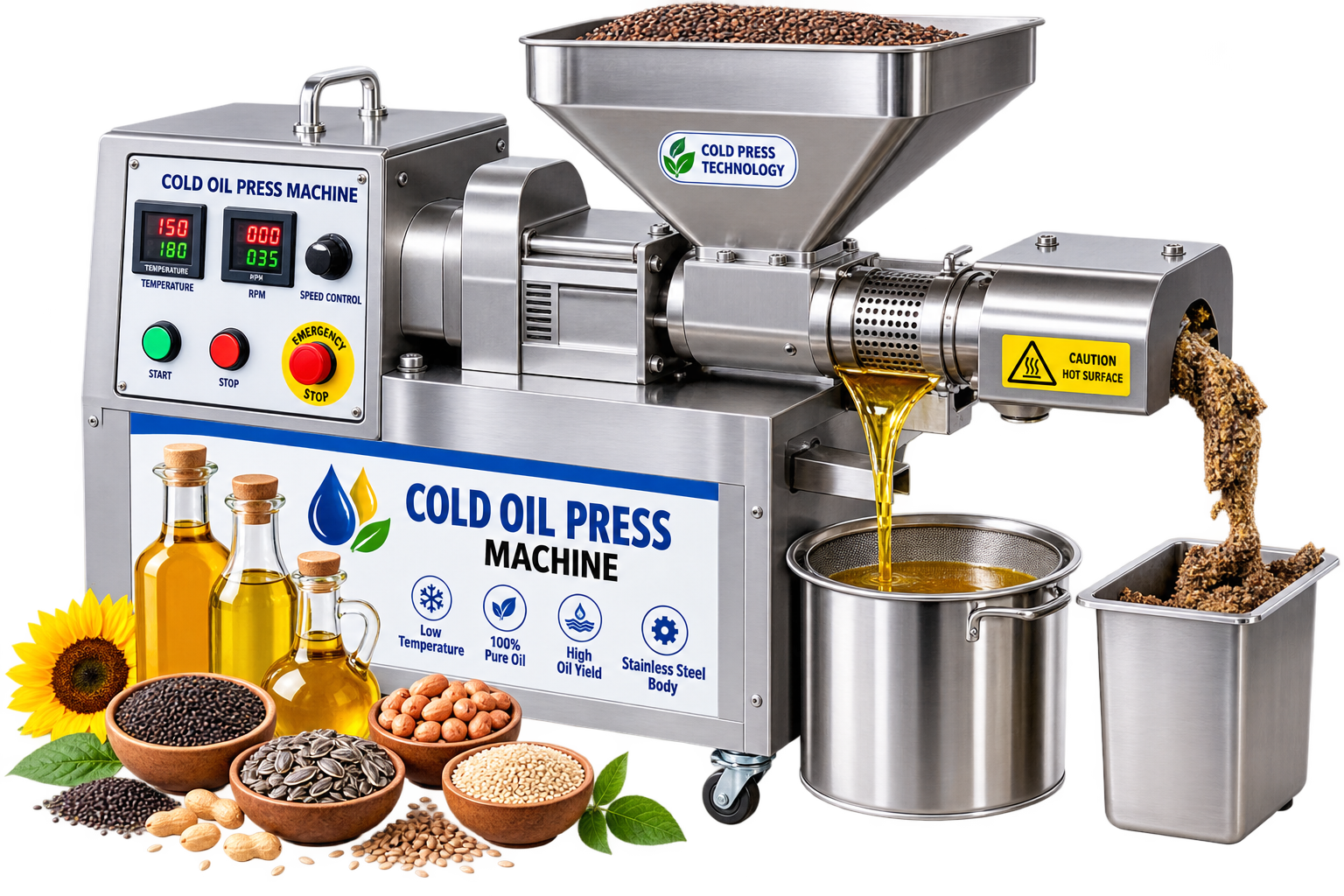 Cold Oil Press Machine