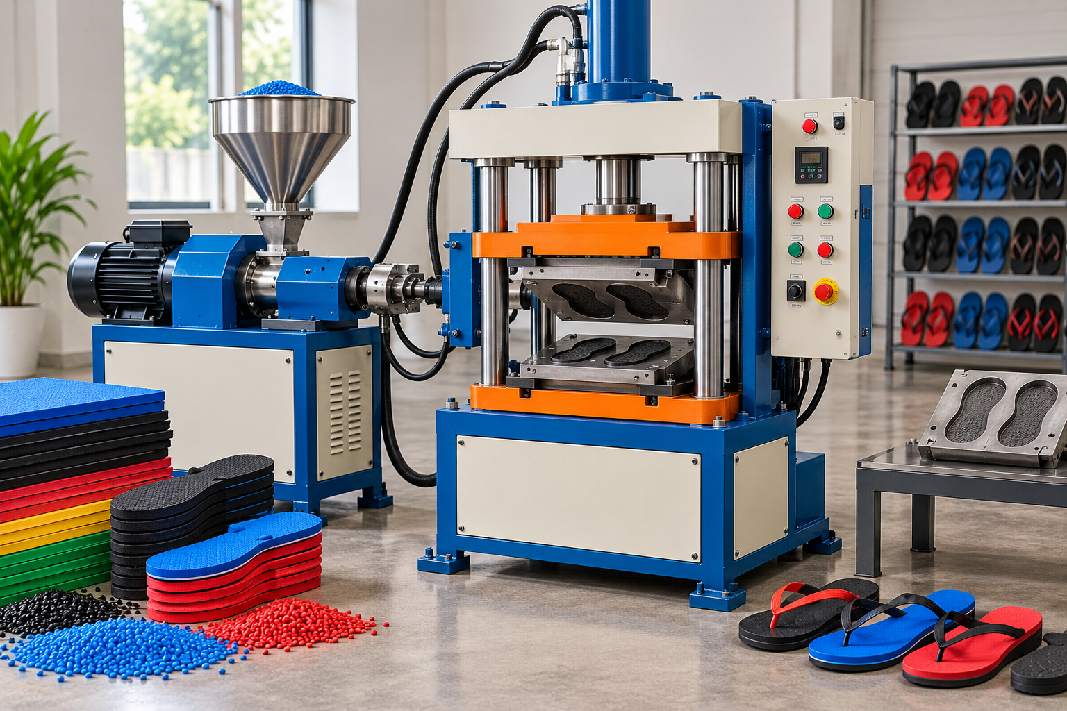 Slipper Making Machine